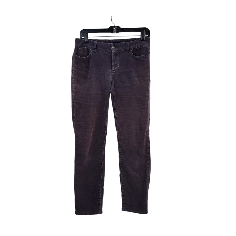 Talbots Women's Petite Stretch Corduroy Straight Leg Pants - 6P